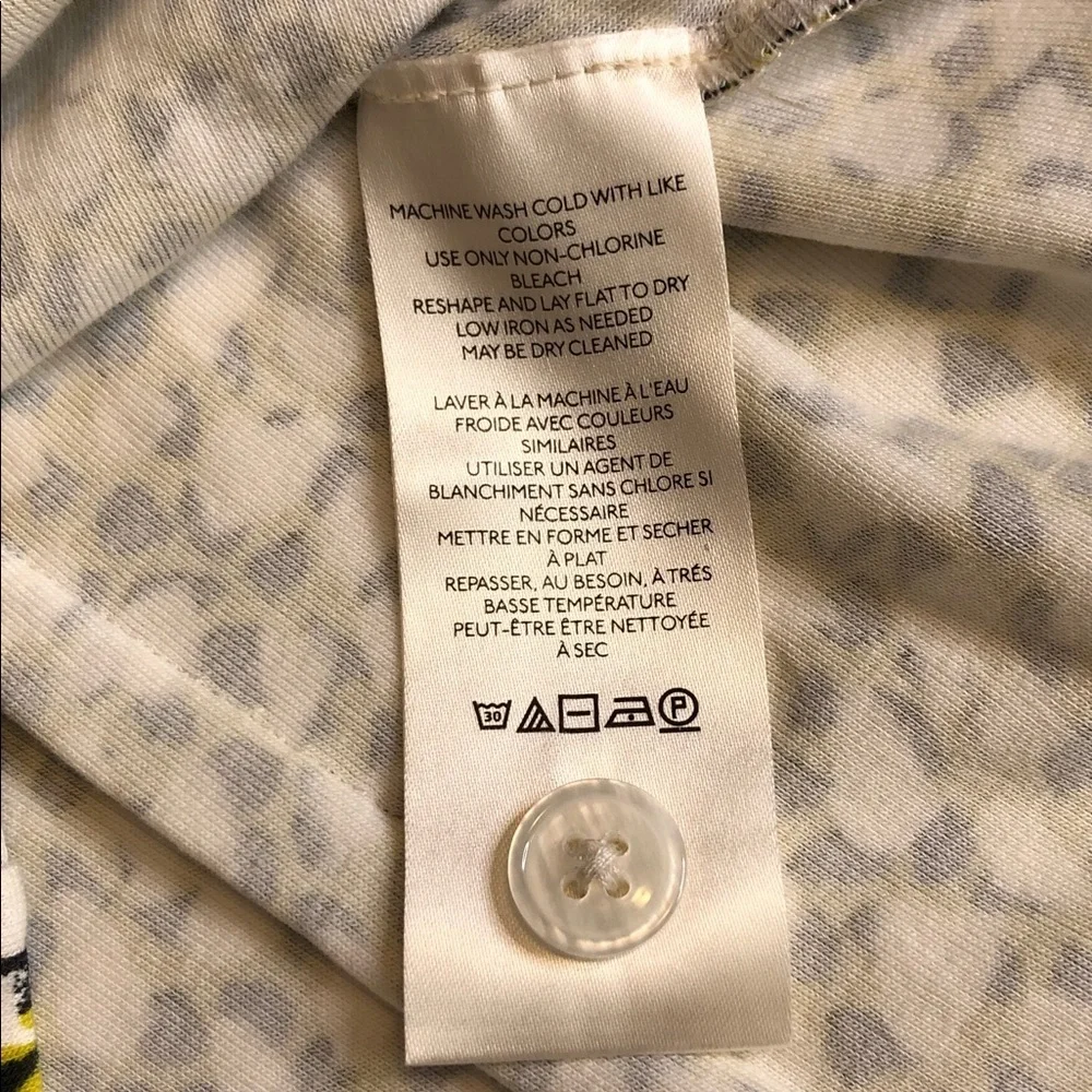 Maeve by Anthropologie Yellow and Black Floral Blouse Size M - Picture 11 of 13